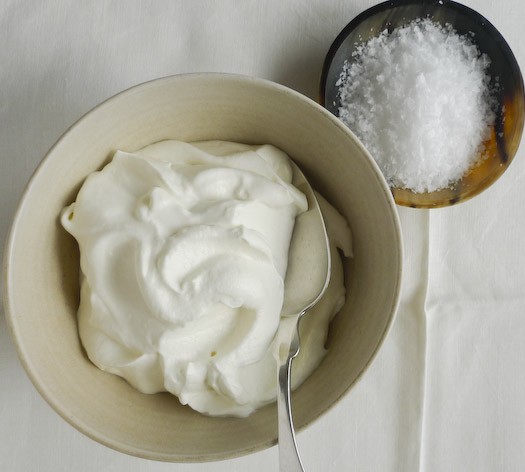 sea salt whipped cream