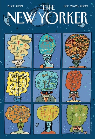 "New Worlds" Javier Marscal for The New Yorker