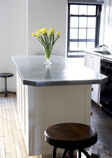 Convertible Zinc Top For A Kitchen, Convertible Kitchen Island Table