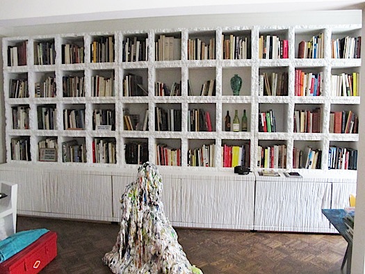 Max Lamb library bookshelves