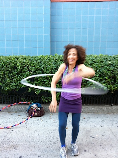 Suzy Hoops hoola hooping NYC