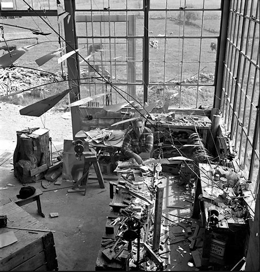 Calder Studio 1941 Herbert Matter