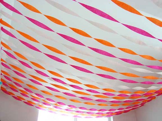 crepe paper streamers