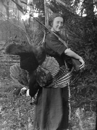 pioneer woman with wild turkey, helvetia West Virginia