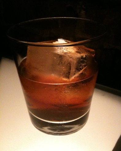 Bacon Infused Old Fashioned Coctail from PDT