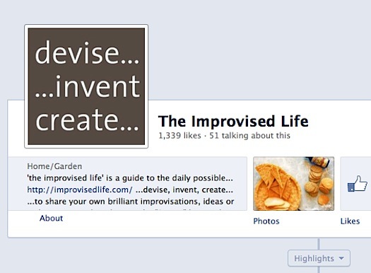 Improvised Life's Facebook page