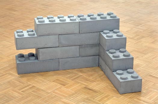 Concrete Legos by Andrew Lewicki