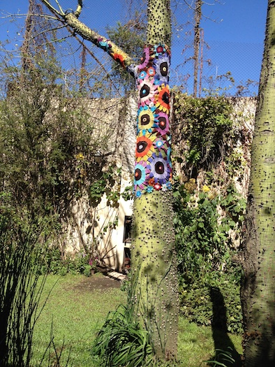 Home Hotel Argentian crocheted tree