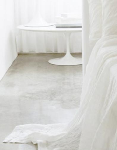 chic wrinkled linen bed spread