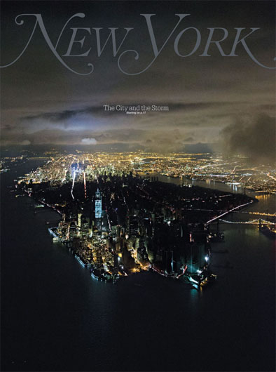 Hurricane Sandy New York Magazine Cover by Iwan Baan