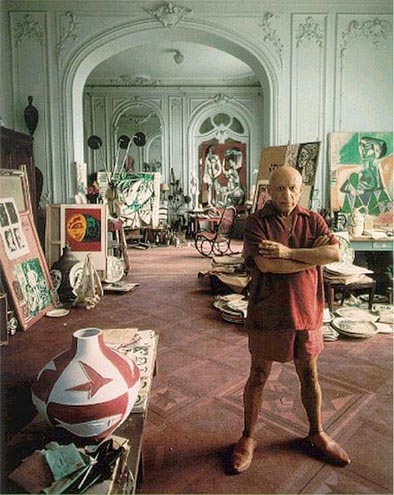 Pablo Picasso's atelier in Cannes, France