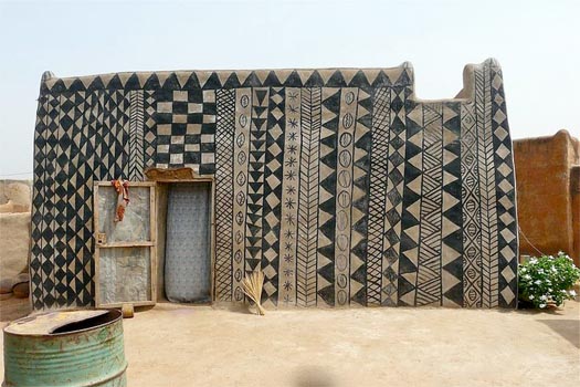 gurunsi earth tattooed houses of burkina faso