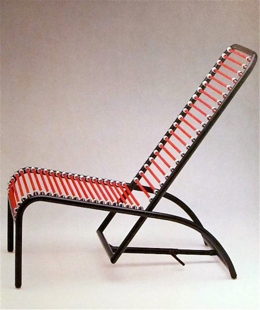 Bungee cord chair 2 Rene Herbst