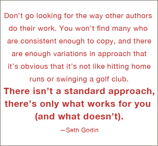 Seth Godin on writing 2