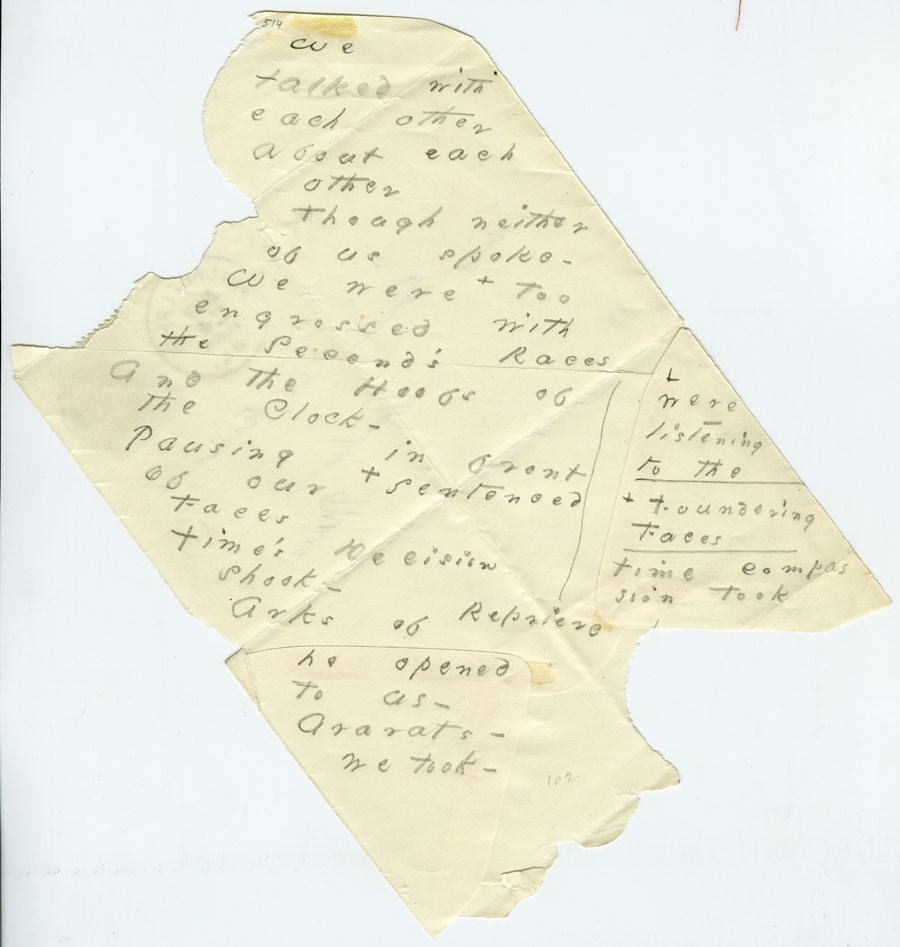 Emily Dickinson Envelope poem 2