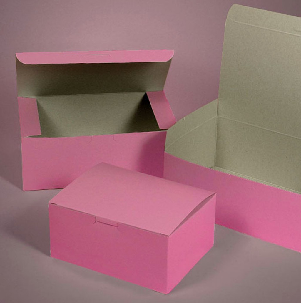 pastry boxes pink