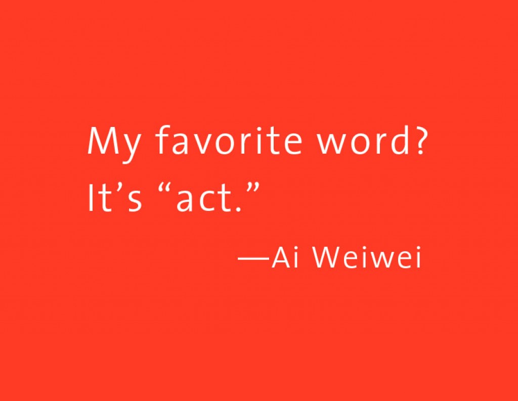 Ai Weiwei Act