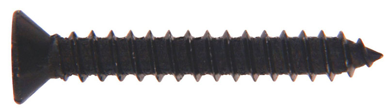 black hardware screws