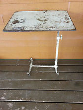 vintage hospital table