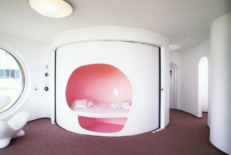 Aqqindex pink Luigi Colani, Rotor Haus, 2004