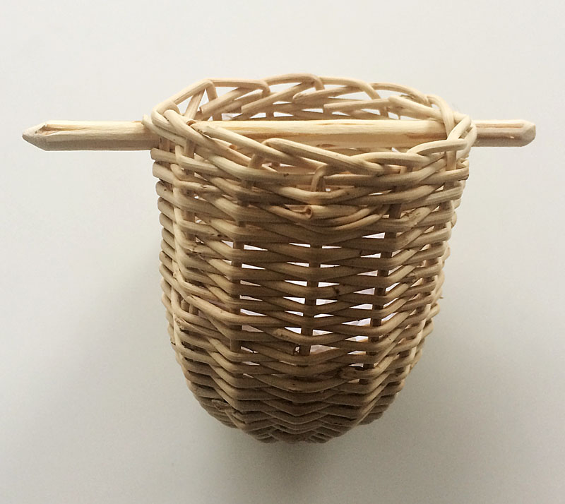 wicker tea strainer basket Improvised Life