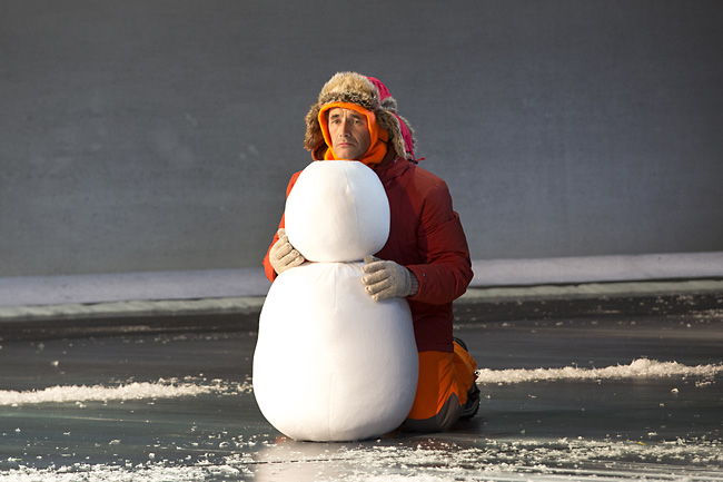 Mark Rylance snowman