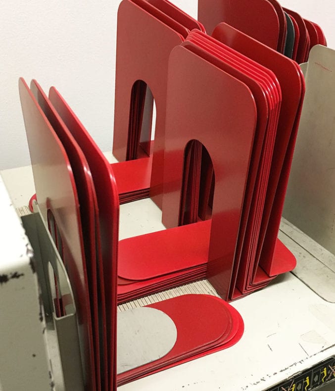 bookends red steel FIT