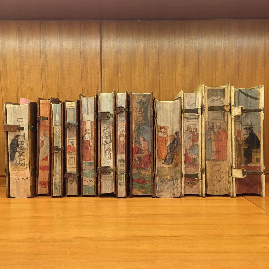 Book Foreedge painting Beinecke Library 2 Improvised Life